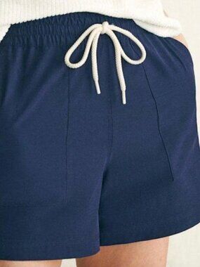 Faherty All Day Shorts, Navy. Size Small